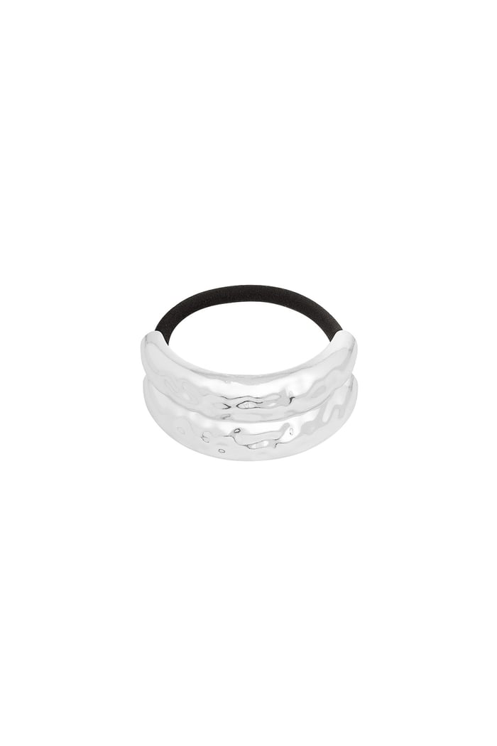 statement hair elastic - Silver Color color 