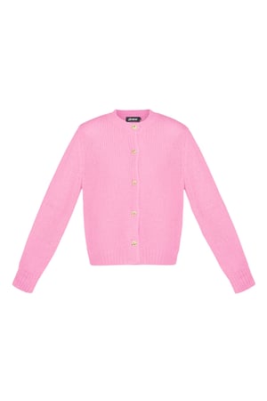 Love Knit Cardigan - pink h5 