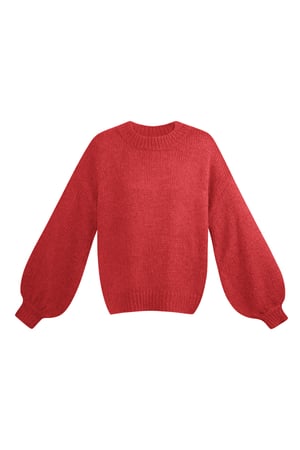 Winter essential sweater - cherry h5 