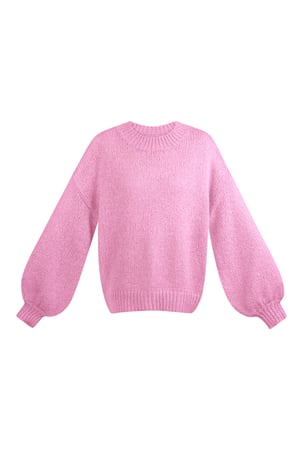 Winter essential sweater - pink h5 