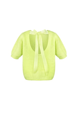 Soft bow shirt - Peak green h5 