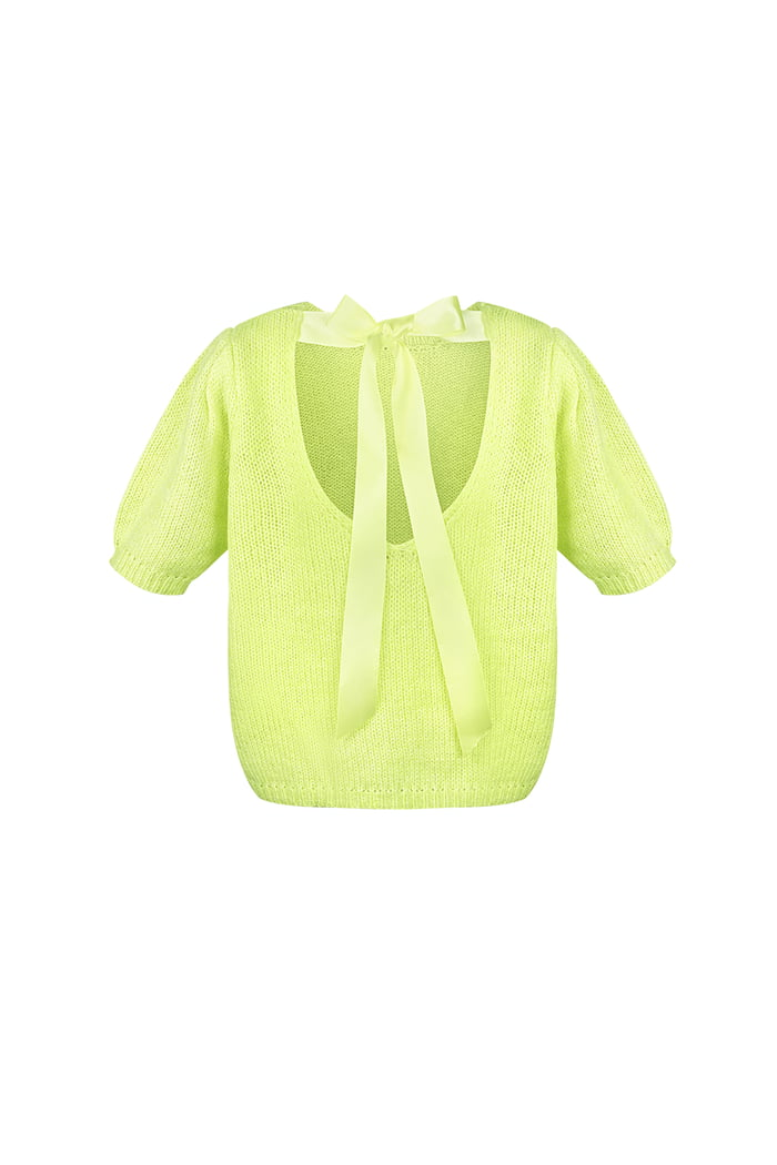 Soft bow shirt - Peak green 