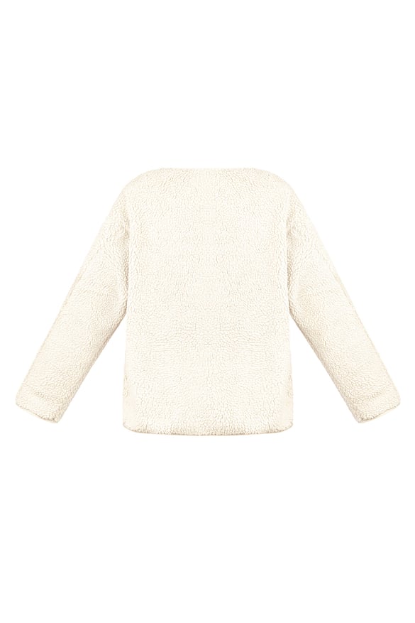 Teddy times coat - Off white