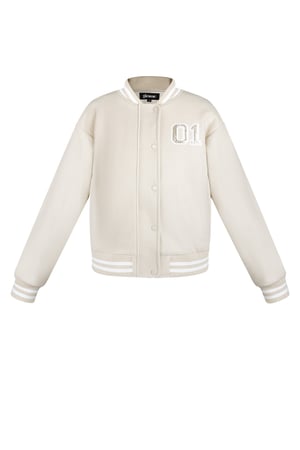 Bomber jacket sporty spice - Off white h5 