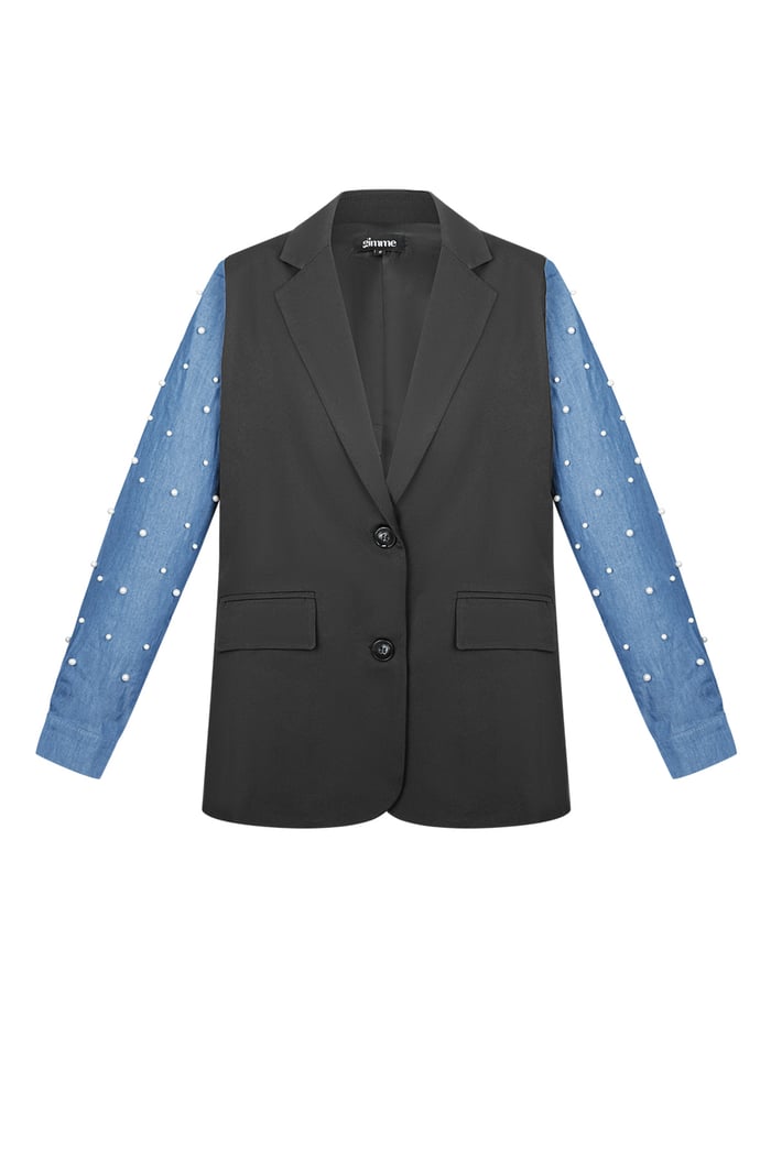 Blazer denim dazzle - Black 