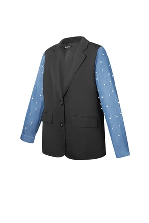 Blazer denim dazzle - Black h5 Picture7