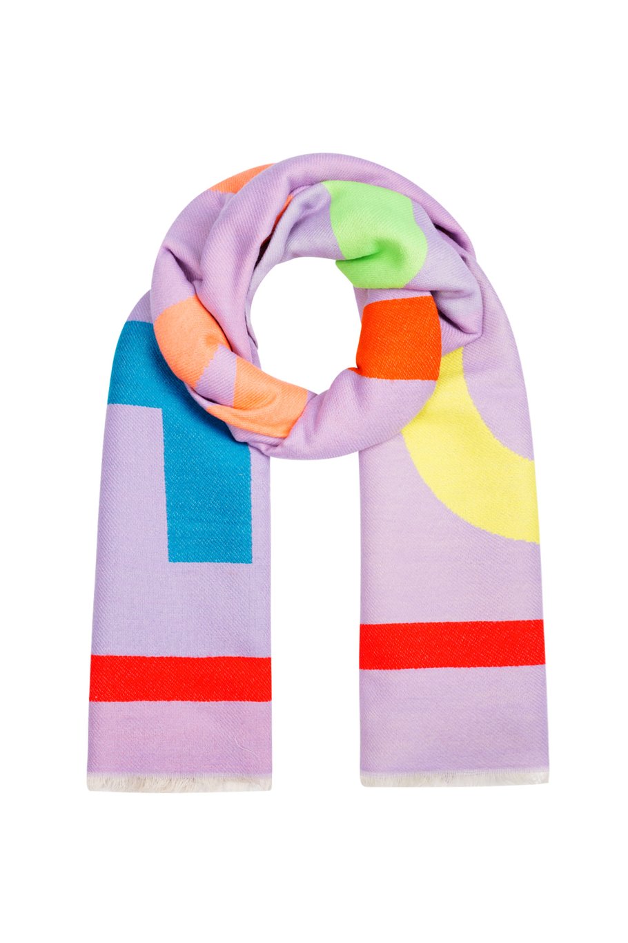 Scarf print parade - Fuchsia
