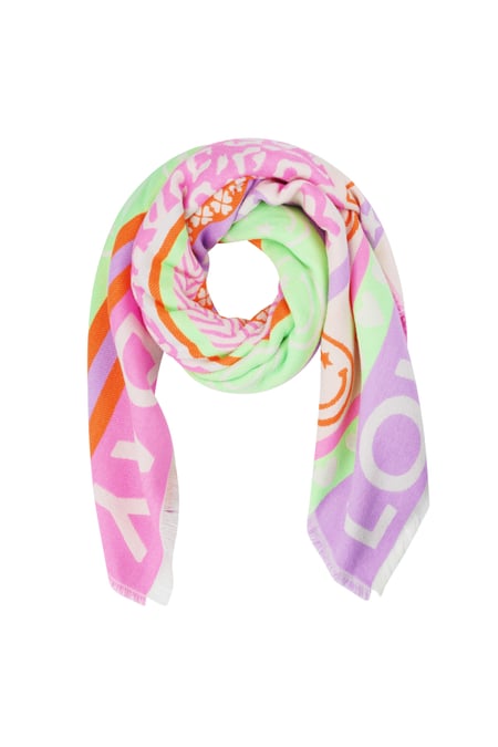 Scarf bright day - Lilac