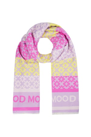 Scarf colorful mood - Lila h5 