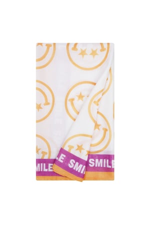 Scarf smiley day - Orange & pink h5 Picture4