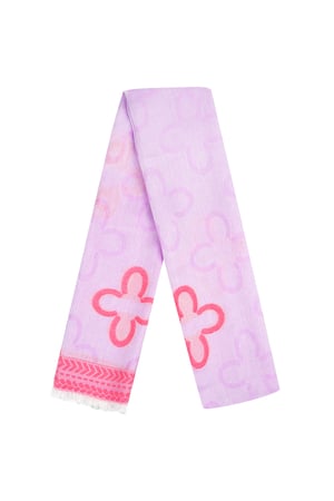 Colorful Scarf - pink h5 Afbeelding4