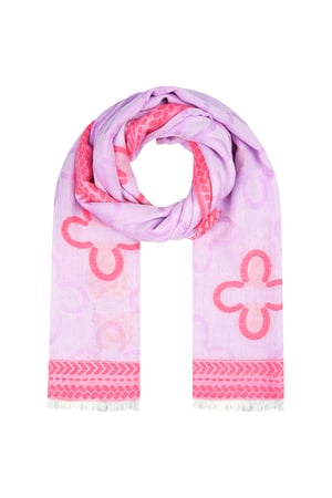 Colorful Scarf - pink h5 