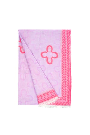 Colorful Scarf - pink h5 Afbeelding5