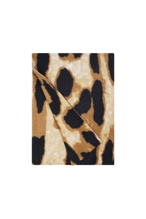 Leopard Lover Scarf - Brown h5 Picture4