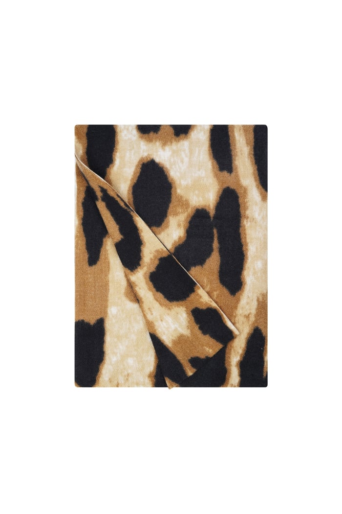 Leopard Lover Scarf - Brown Picture4