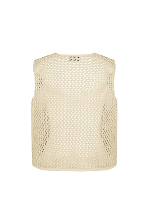 Playful vest - Off white h5 Picture11