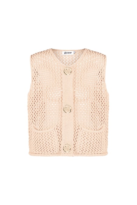 Playful vest - Pale pink 2