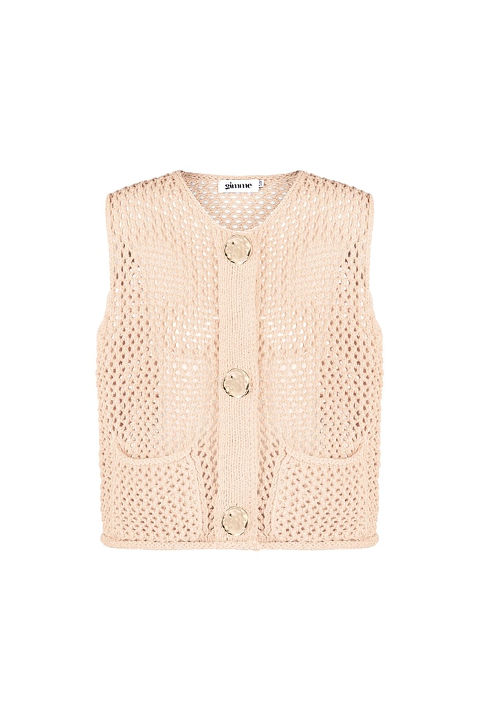 Playful vest - Pale pink 