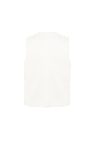 Comfy knitted top - White h5 Picture10