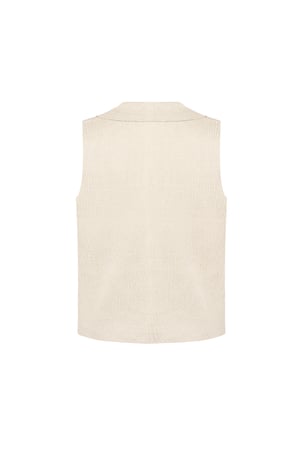 Comfy knitted top - Beige h5 Picture10