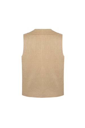 Comfy knitted top - Camel h5 Picture10