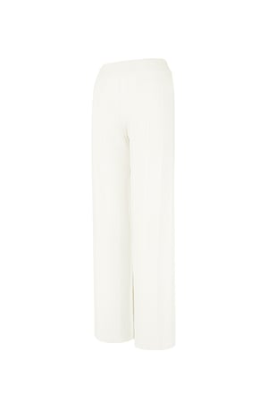 Comfy knitted pants - White h5 Picture7