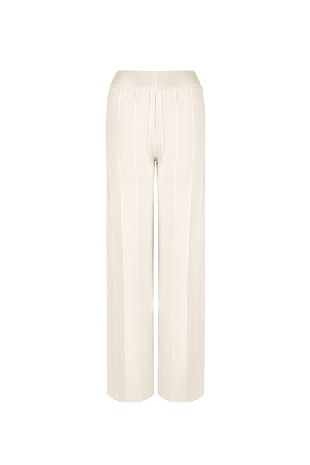 Comfy knitted pants - Beige 2