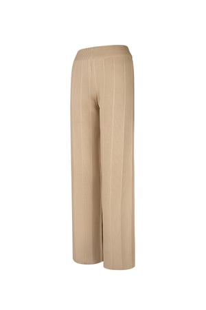 Comfy knitted pants - Camel h5 Picture7