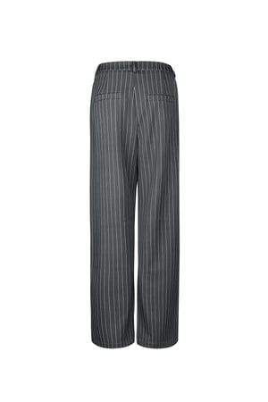 Pinstripe trousers - Grey h5 Picture7