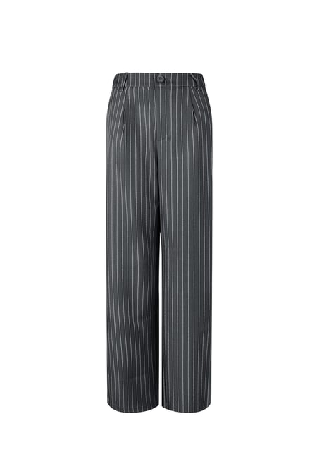 Pinstripe trousers - Grey 2