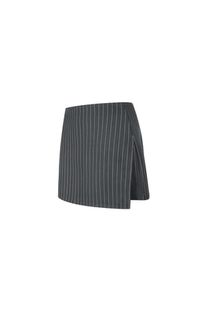 Pinstripe Skort - Grey h5 Picture6