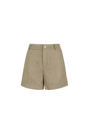 Short knitted deluxe - Beige h5 