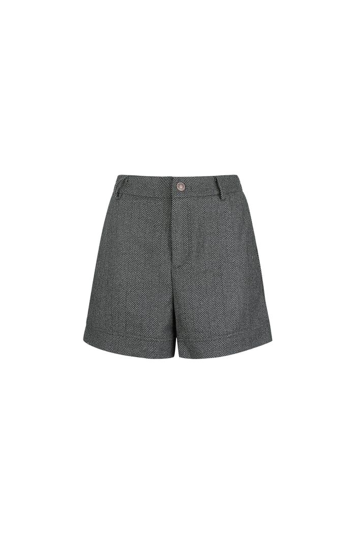 Short Strick Deluxe - Grau 