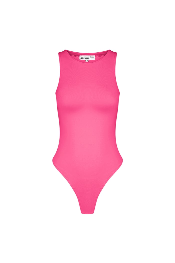 Basic body low neck - Fuchsia 