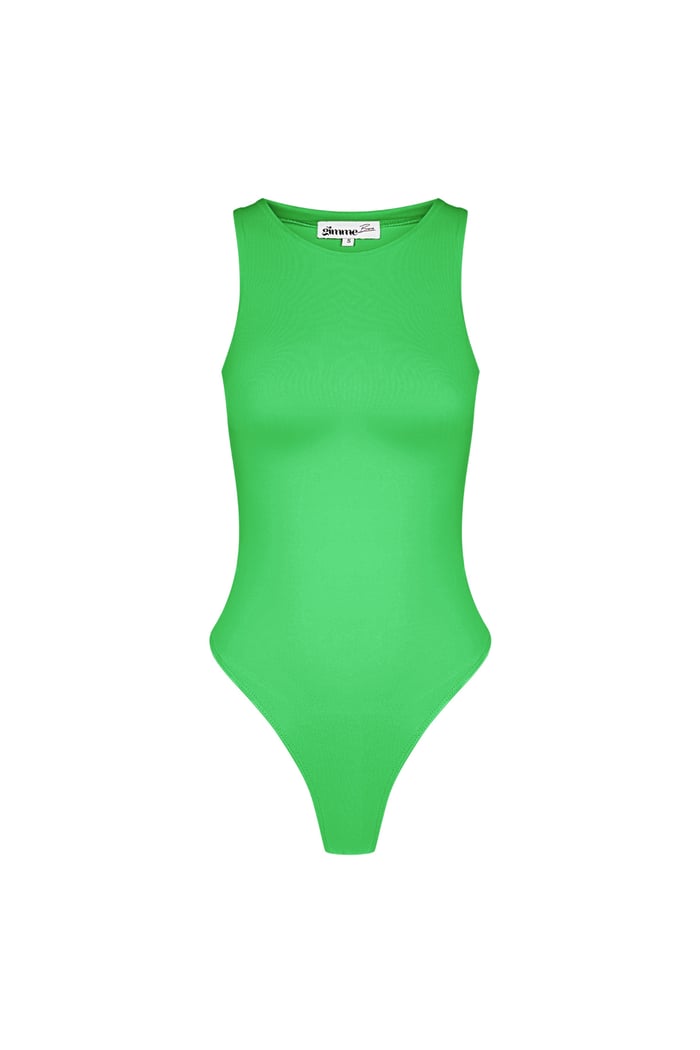 Basic body low neck - Green 