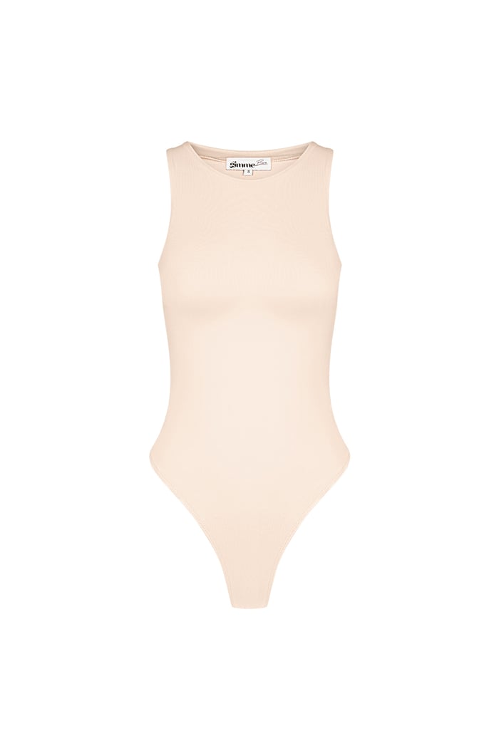 Basic body low neck - Beige 