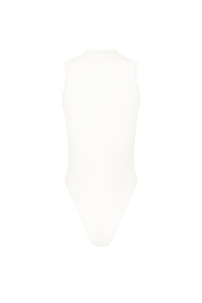 Basic body high neck - White Picture10