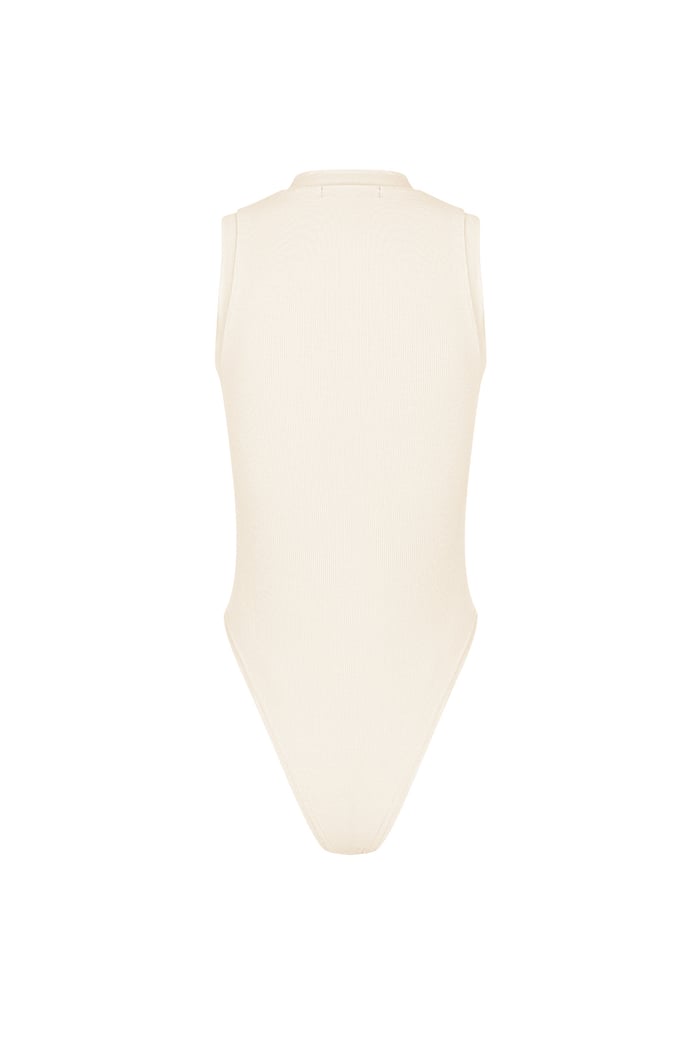 Basic body high neck - Beige Picture10