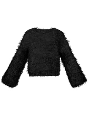 Fluffy finesse top - Black h5 Picture9