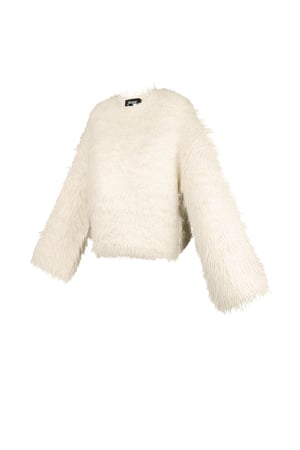 Fluffy finesse top - Off white h5 Picture7