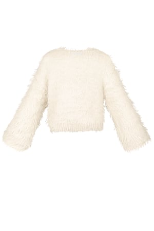 Fluffy finesse top - Off white h5 Picture9