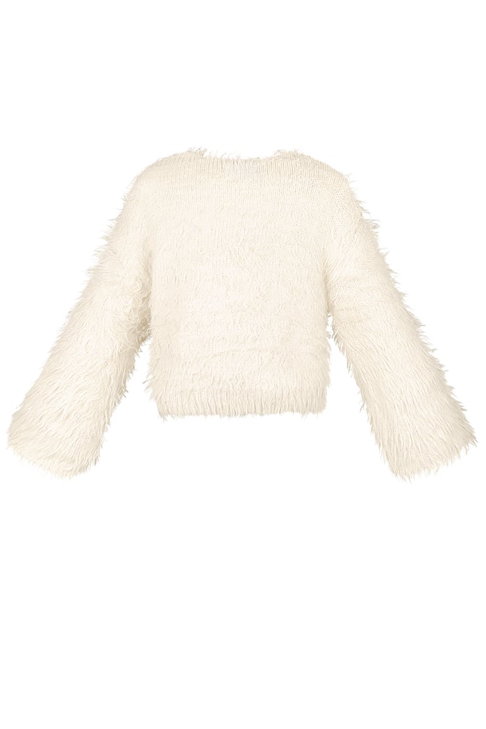 Fluffy finesse top - Off white Picture9