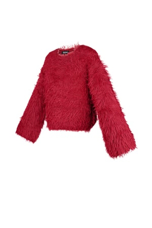 Fluffy finesse top - Red h5 Picture7