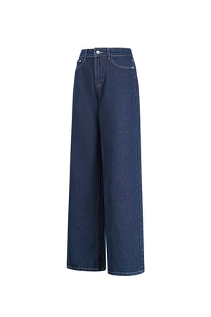 Jeans the classic cut - Navy blue h5 Picture14