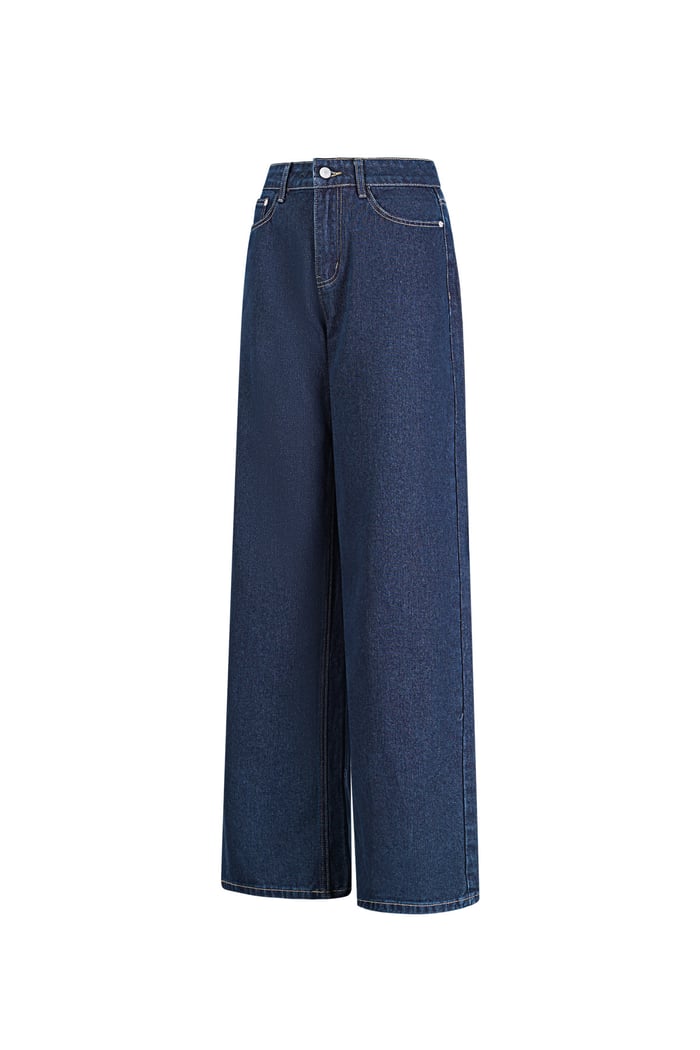 Jeans the classic cut - Navy blue Picture14