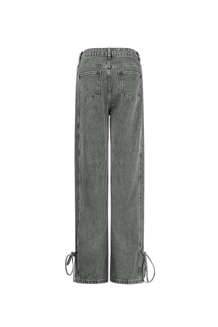 Jeans bossy bow - Grey Picture12