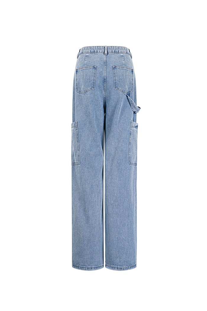 Jeans cool girl cut - Blue Picture6