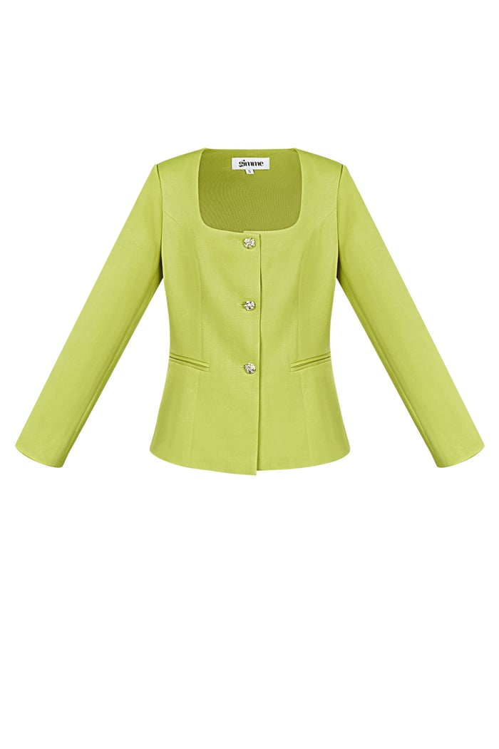 Blazer alla moda - lime 