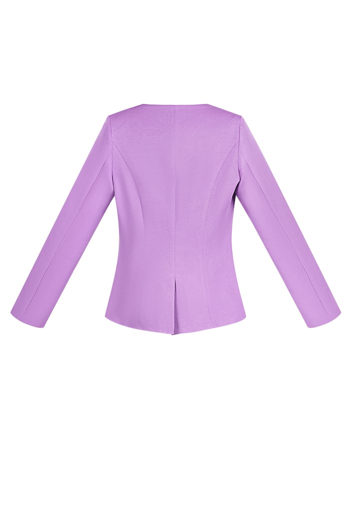 Blazer alla moda - lilla Immagine6