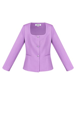 Blazer alla moda - lilla h5 